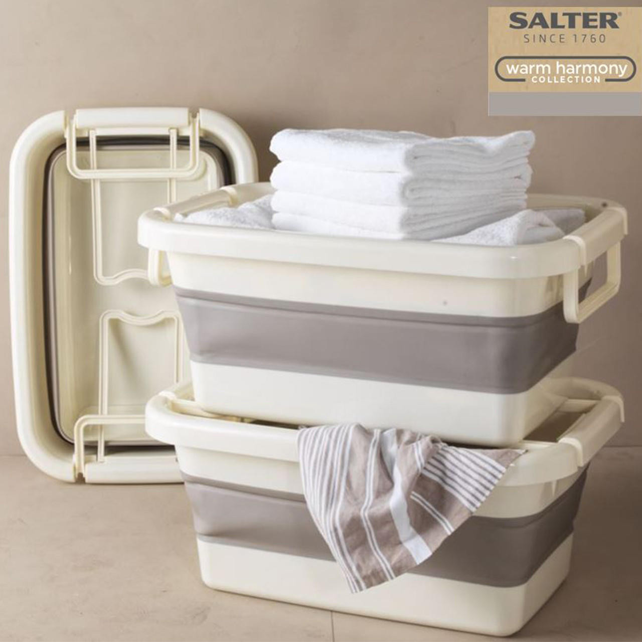 Shop Salter Warm Harmony Laundry Basket | Set of 2
