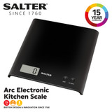 Arc Digital Kitchen Scale - Black