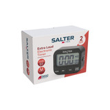 Loud Digital Kitchen Timer - Salter - Black - 355 BKXCDU - 5054061479461