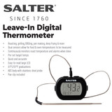 Leave-In Digital Kitchen Thermometer