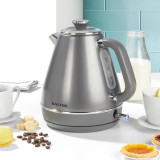 Salter 1.7 Litre Cosmos Rapid Boil Kettle, Gunmetal