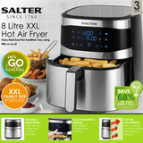 XXL Hot Air Fryer - 8L