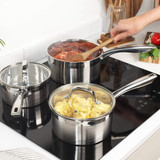 Timeless Collection 3-Piece Saucepan Set