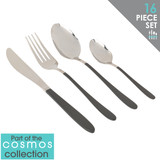 Cosmos 16-Piece Cutlery Set - Grey