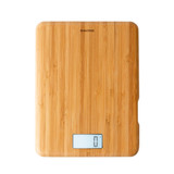 Eco Bamboo Electronic Kitchen Scale, Add & Weigh, USB Charging Cable, 5 kg Capacity, FSC®-certified