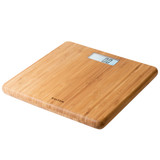Eco FSC Bamboo Electronic Bathroom Scale With Easy-to-Read Backlit Display, 150kg Capacity WD3REU16 5054061479768