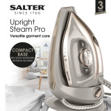 Upright Steam Iron with Ceramic Soleplate, 1.5L Salter SAL01483 5054061210491
