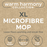 Warm Harmony Microfibre Mop & Refill Head