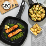 Geo Hex 28cm Griddle Pan