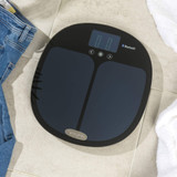 Curve Bluetooth Smart Analyser Bathroom Scale, Black/White