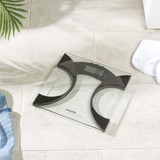 Ultra Slim Glass Analyser Bathroom Scale