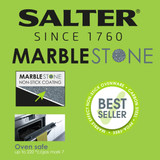 Salter Marble Collection Non-Stick Loaf Baking Pan, Carbon Steel, 27 cm, Grey BW02776GAS 5054061023725