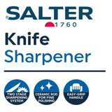 Knife Sharpener – 2 Stage Sharpener, Tungsten Steel