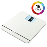 Max Electronic Bathroom Scale - White