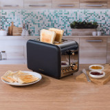 Salter 2-Slice Toaster with Wide Slots, Rose Gold Edition