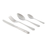 Richmond 96-Piece Cutlery Set - 18/10 Stainless Steel, Service for 24, Silver 