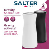 Gravity Salt and Pepper Shaker Set 