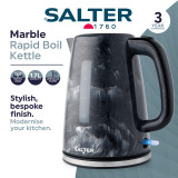 Marble Kettle and 2-Slice Toaster Set 