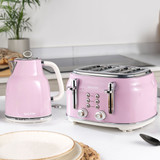 Retro 1.7L Kettle – Pink