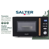 Toronto Digital Microwave - Black