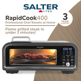 RapidCook400 Digital Air Fryer Oven - 18L