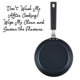 Carbon Steel Pan for Life Frying Pan, Black 