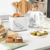 Marble 2-Slice Toaster – White