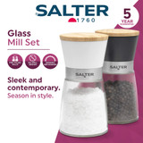 Monochrome Glass Mill Set – Pre-Filled