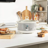 Retro 3.5L Slow Cooker – Grey