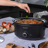 Kuro Kettle, Toaster & Slow Cooker – Black - Black - COMBO-9738A - Salter - 5054061602470