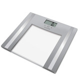 Glass Analyser Bathroom Scale - Grey 