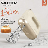 Bakes 6 Piece Hand Mixer & Bakeware Set - Black/Gold