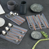 Metallic 16-Piece Cutlery Set - Champagne - Salter - BW08024C - 5054061196207