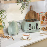 Ripple Kettle & 4-Slice Toaster - Sage