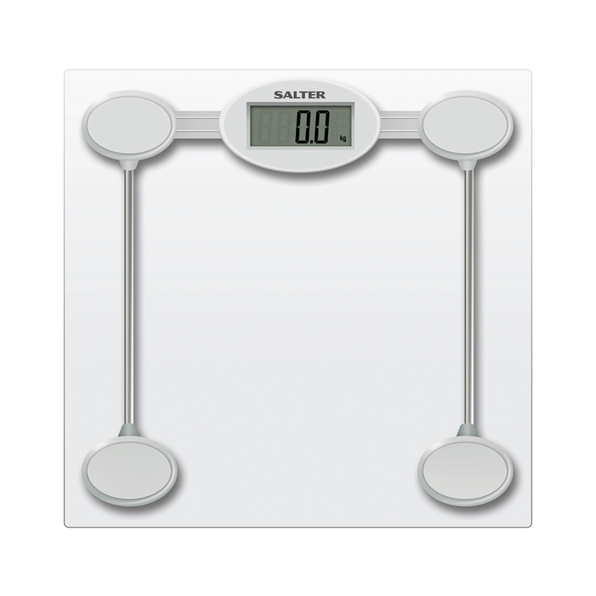 Glass Digital Bathroom Scale - Clear