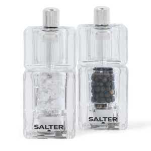 Salter Stainless Steel Electronic Salt & Pepper Mill Set – Coles Best  Buys Online Exclusives