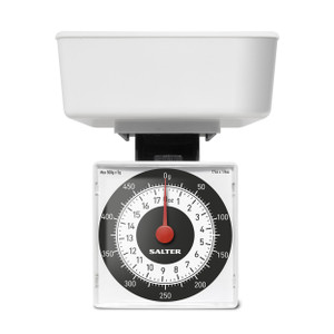 Salter White Digital Kitchen Scale - 1053WHT