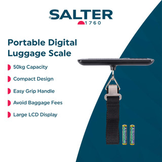 Salter 9500 BKDCTMEU16 Bilancia pesabagagli, bilance portatili digitali