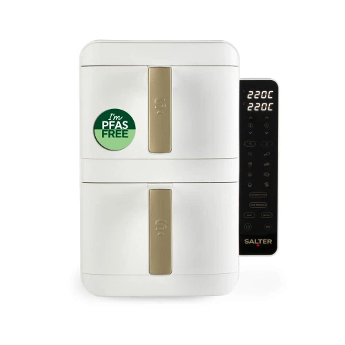 VertiCook Ultra Stackable Air Fryer - White/Gold