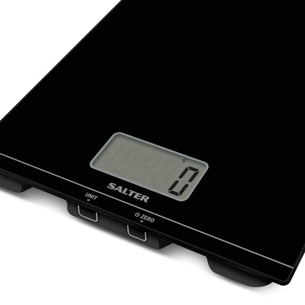 Large Platform Digital Kitchen Scale - Black