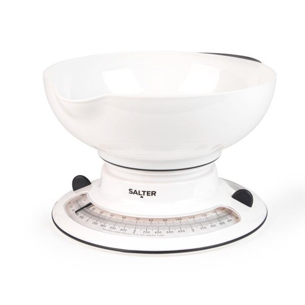 Aquaweigh Mechanical Kitchen Scale - White