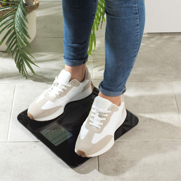 Max Digital Bathroom Scale - Black