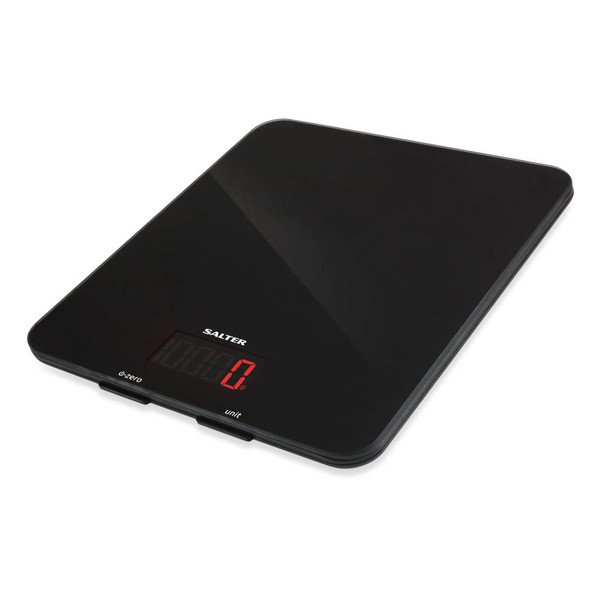 Glass Digital Kitchen Scale, 10kg - Black Glass Digital Kitchen Scale, 10kg - Black