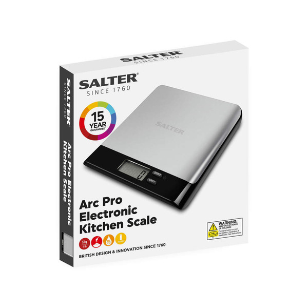 Arc Pro Digital Kitchen Scale - Stainless Steel