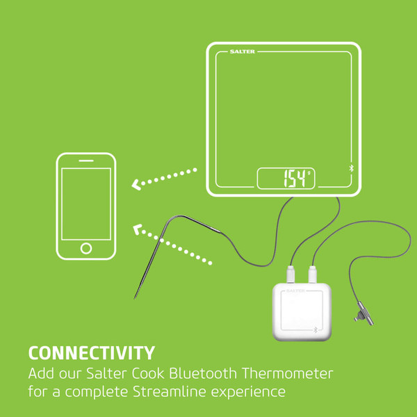 Bluetooth Digital Kitchen Scale - Black Bluetooth Digital Kitchen Scale - Black