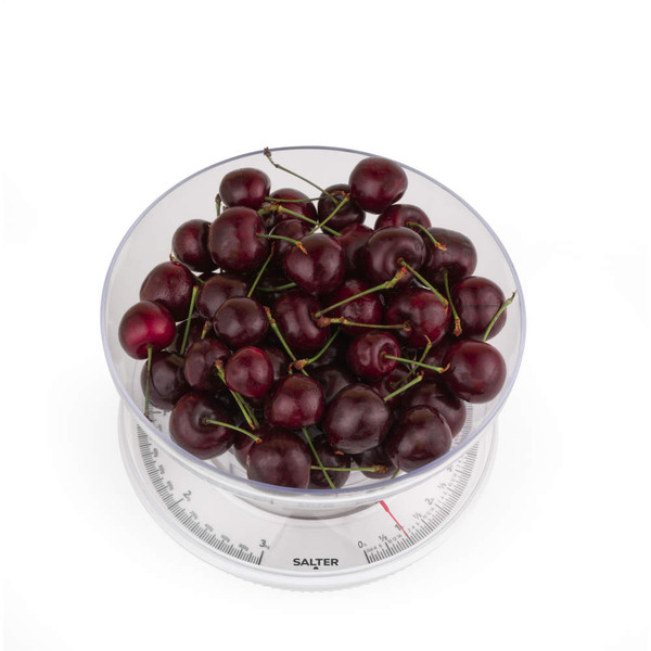 Mechanical Bowl Kitchen Scale - White