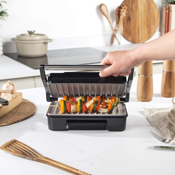 Marblestone Health Grill & Panini Maker - Black - EK2009 - Salter - 5053191155818