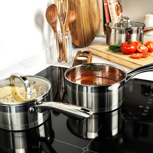 Timeless Collection Stainless Steel 5 Piece Pan Set