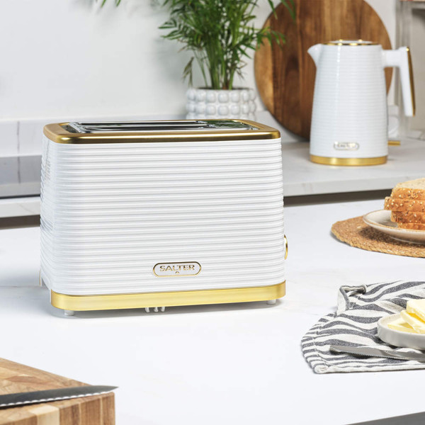 Palermo 2-Slice Toaster - White Palermo 2-Slice Toaster - White