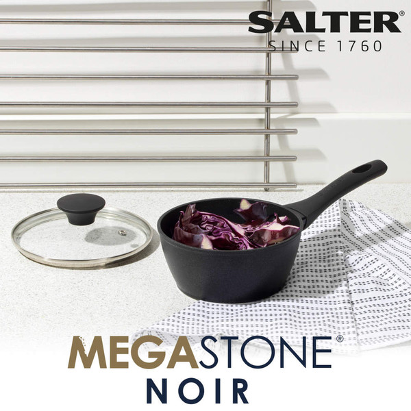 Megastone Noir 16cm Saucepan